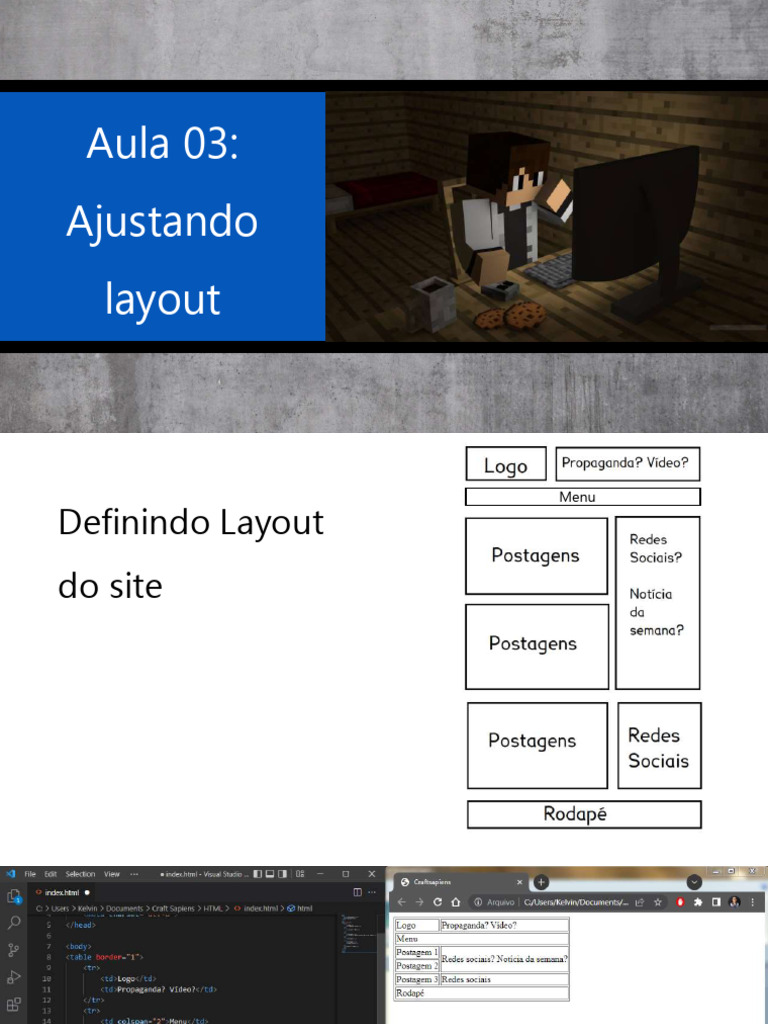 Ajustando Layout e Largura de Tabelas | PDF