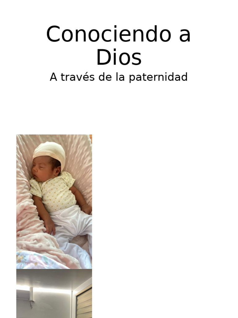 Conociendo a Dios como Padre | PDF
