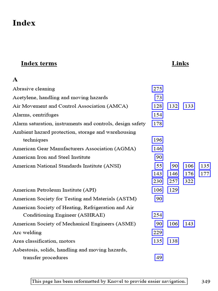 Comprehensive Safety Index Guide | PDF | Clothes Dryer | Hazards
