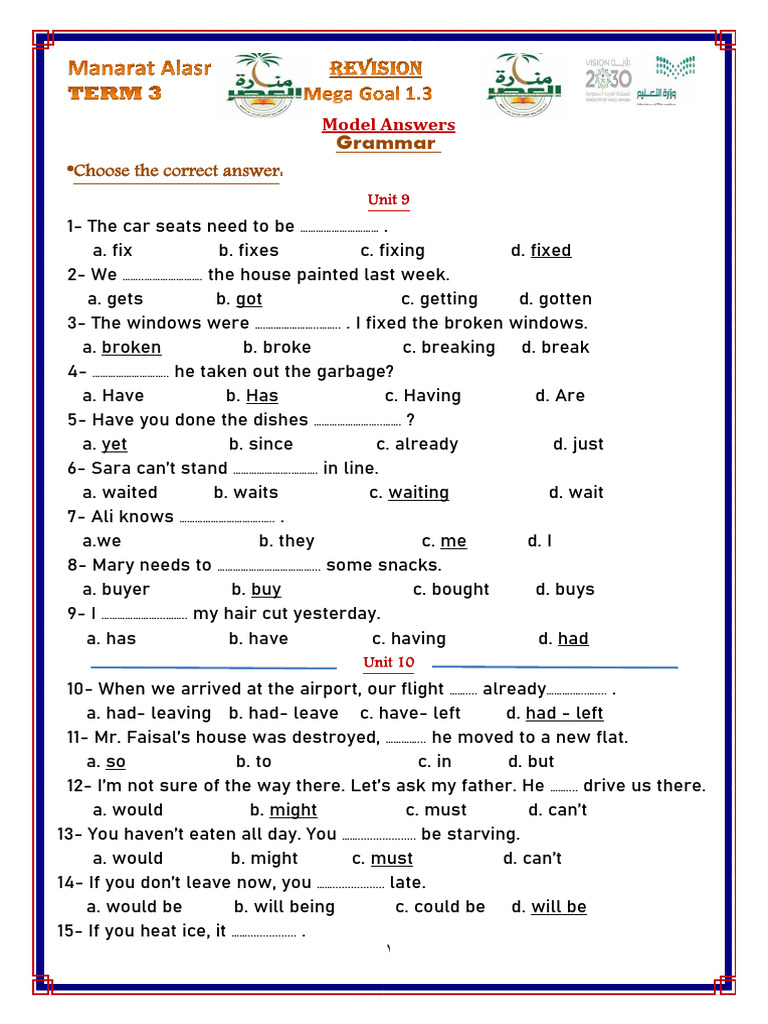 Grammar and Vocabulary Practice Guide | PDF | Internet
