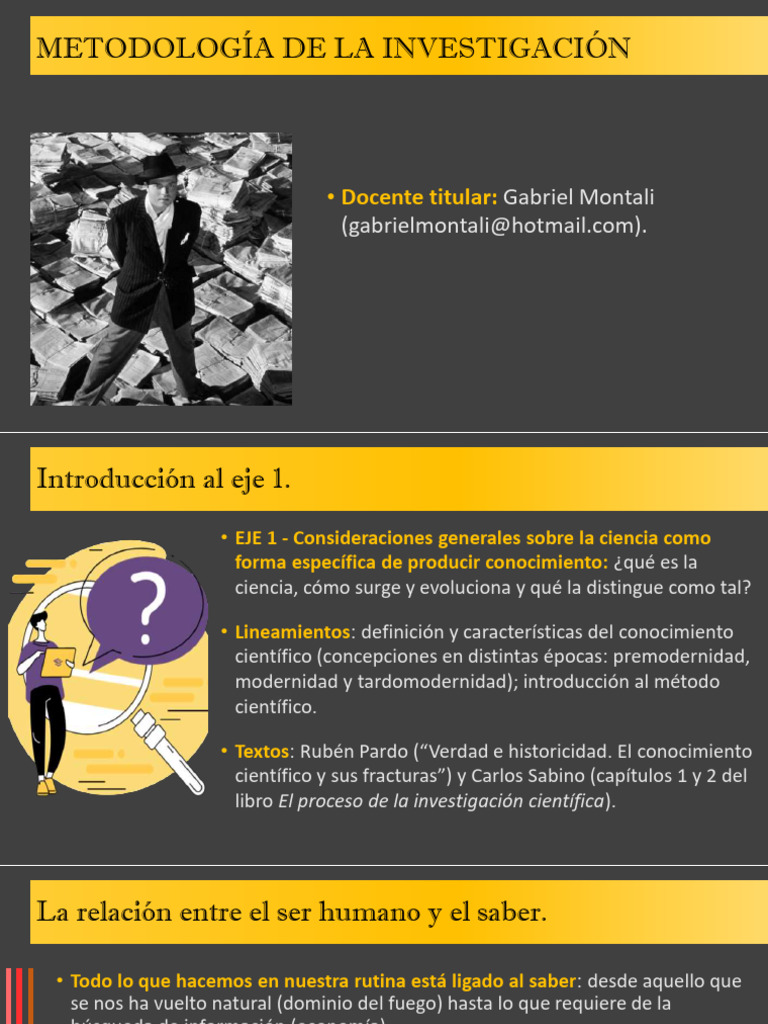 Metodología de la Investigación Científica | PDF | Conocimiento ...
