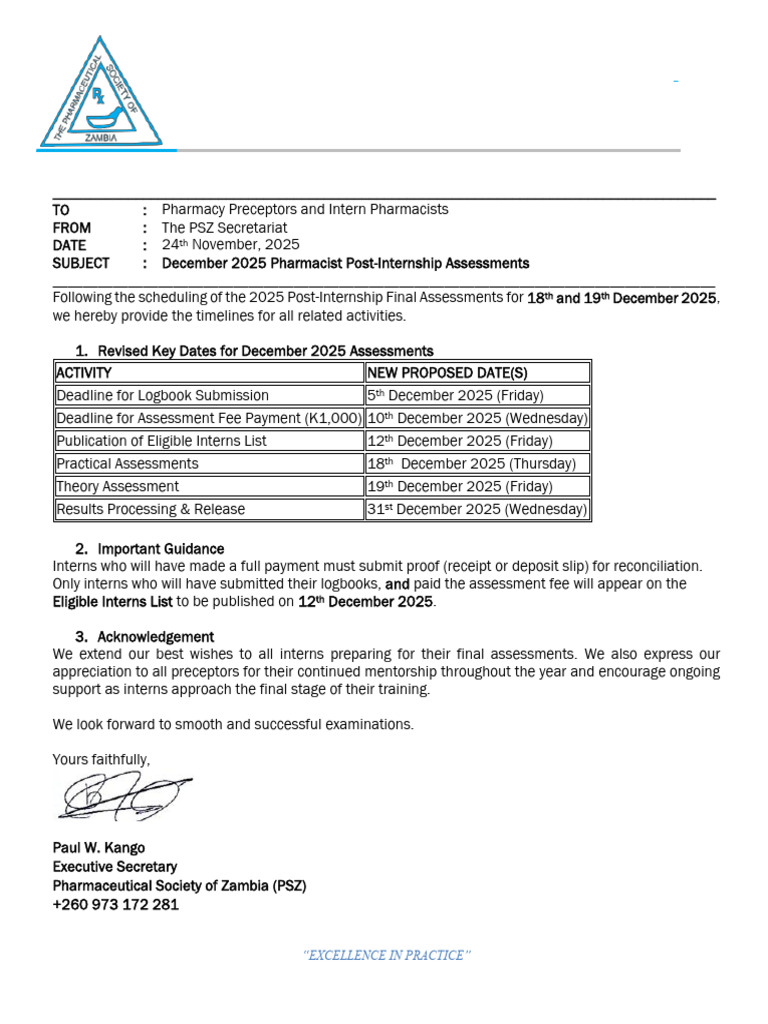 December 2025 Pharmacist Assessments Guide | PDF | Health Sciences ...