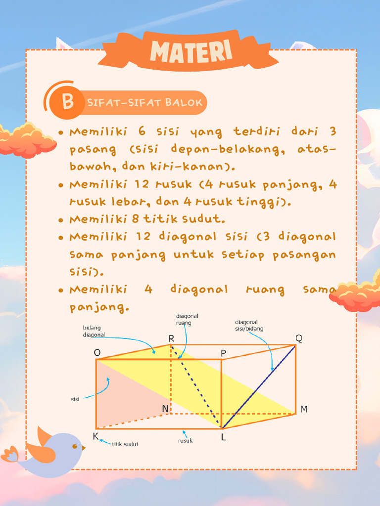 Sifat dan Rumus Balok Lengkap | PDF