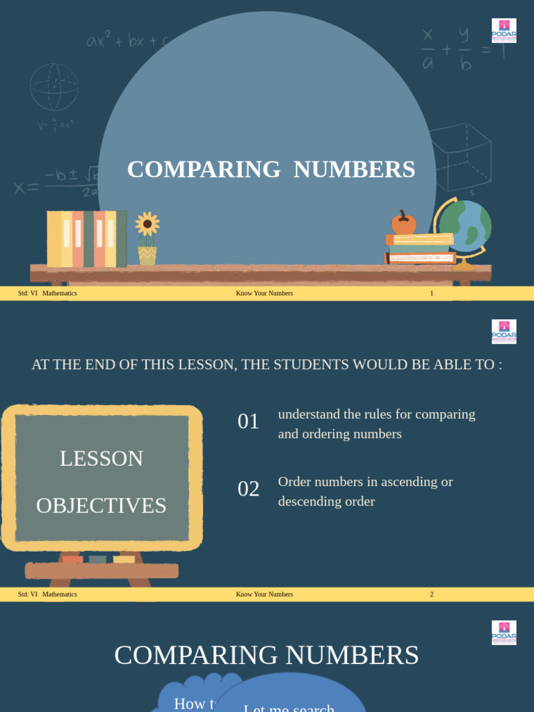 PPT2 CB VI Math Know Your Numbers | PDF | Mathematics | Science