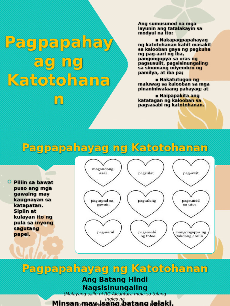 Pagpapahayag Ng Katotohanan | PDF