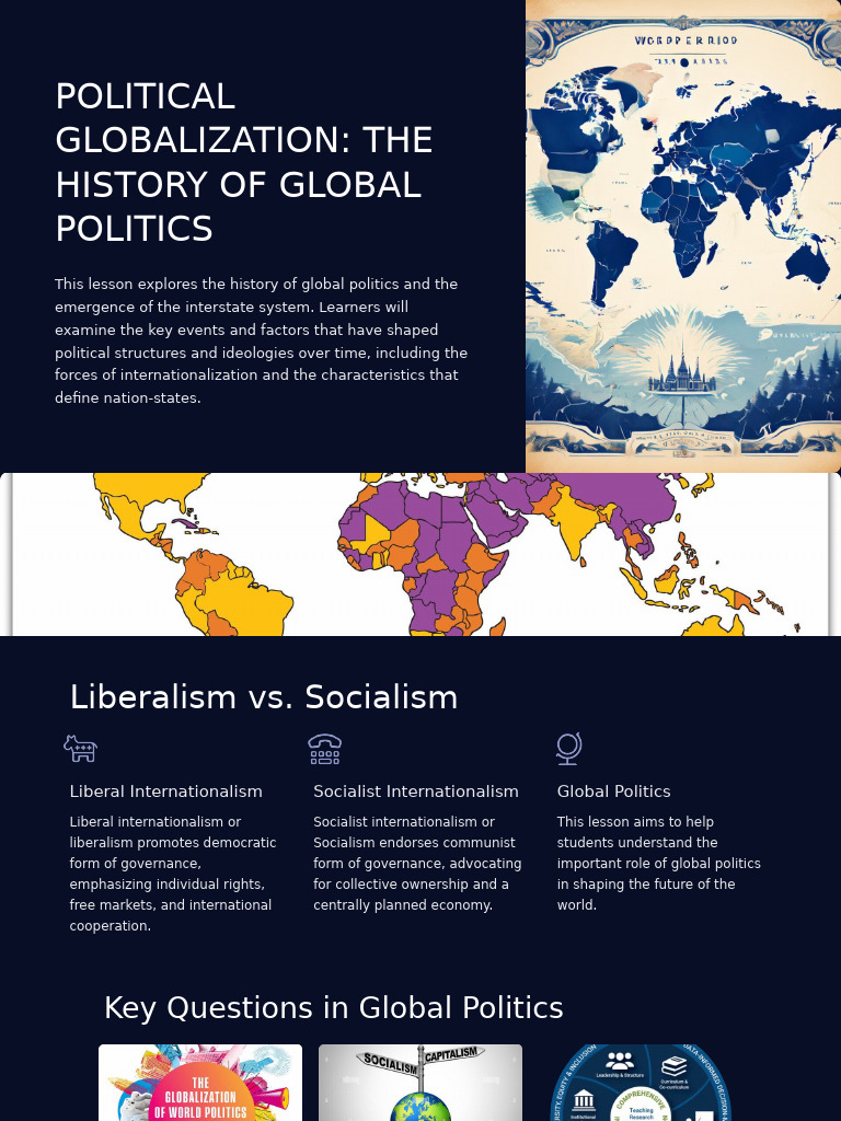 History of Global Politics Explained | PDF | Socialism ...