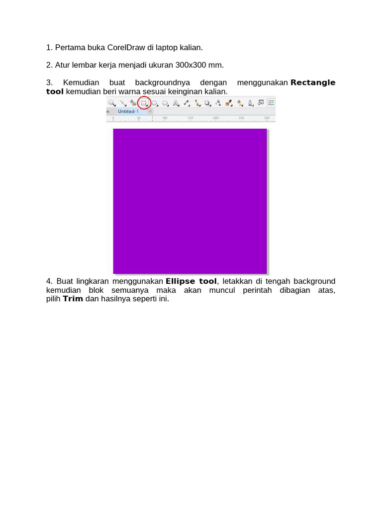 Tutorial Desain Grafis di CorelDraw | PDF