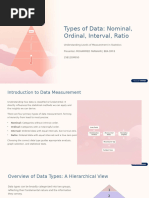 Levels of Measurement in Statistics | PDF | Level Of Measurement