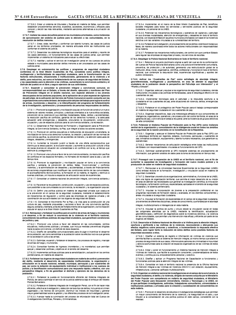 Estrategias de Seguridad Ciudadana en Venezuela | PDF | Policía | Valores