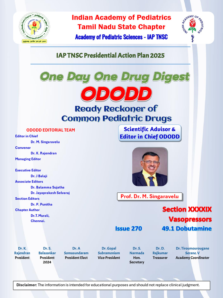 ODODD 49.1 Dobutamine - Mobile Version | PDF | Intravenous Therapy | Heart