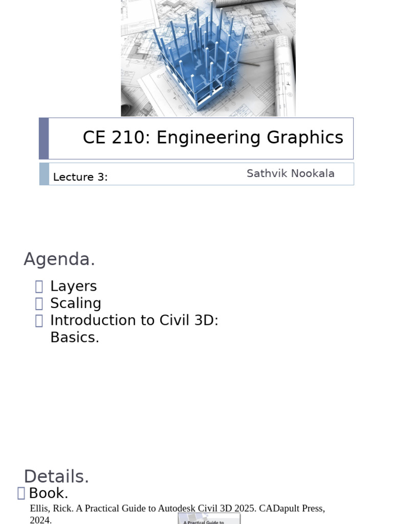 AutoCAD Layers and Scaling Basics | PDF | Auto Cad | 3 D Computer Graphics