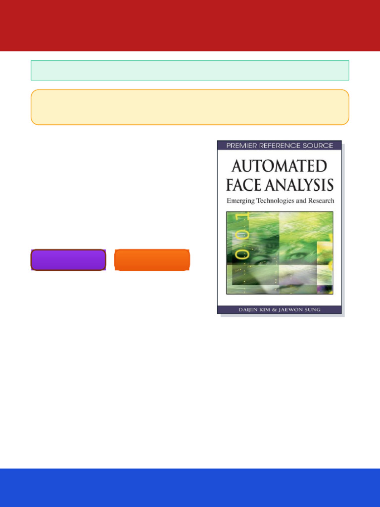 Automated Face Analysis Emerging Technologies and Research Premier ...