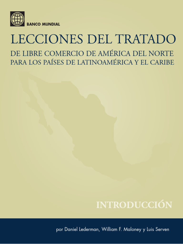 Lecciones del TLCAN para LAC | PDF | Tratado de Libre Comercio ...