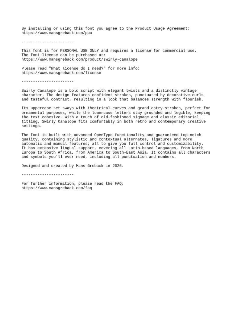 Read Before Any Use | PDF