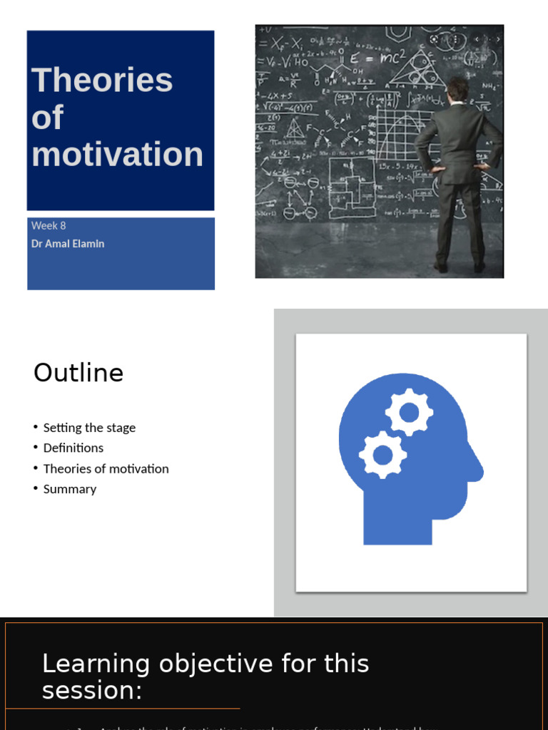8 BUSI173 Theories of Motivation Lecture 8 | PDF | Motivation ...