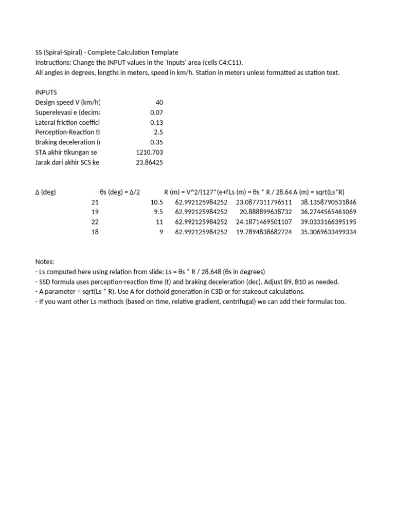 SS Complete Calculation | PDF
