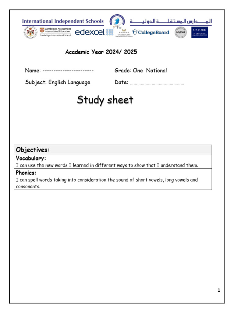 G1 Study sheet 5 (1) | PDF