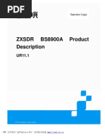ZTE_ZXSDR BS8900A Product Discription