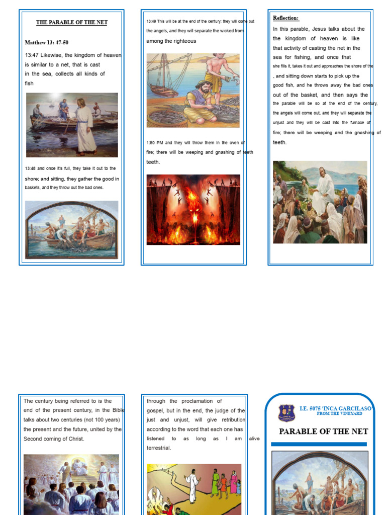 Triptych Parable of the Net | PDF | New Testament | Christian Eschatology
