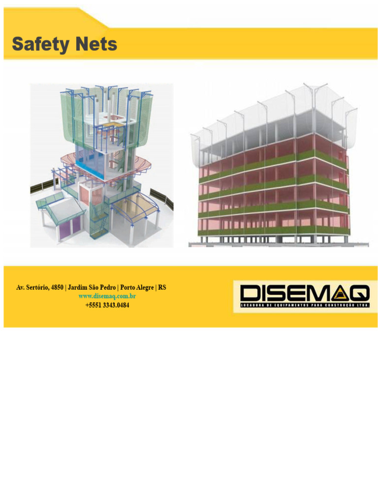 Safety Nets for Fall Protection Systems | PDF | Scaffolding | Force