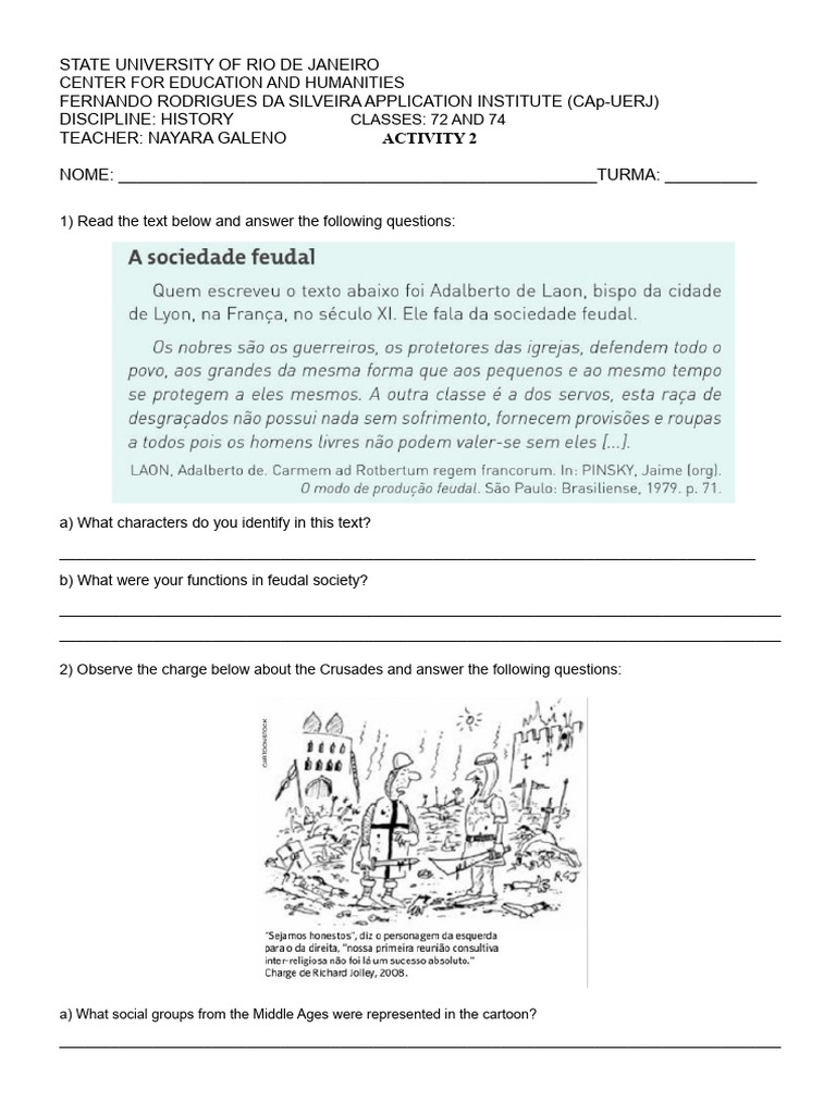 Crusades and Black Death Activity 2 | PDF | Black Death | Microbiology