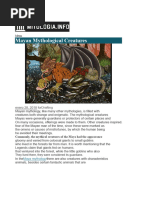 Types of Aswang in Philippine Folklore | PDF