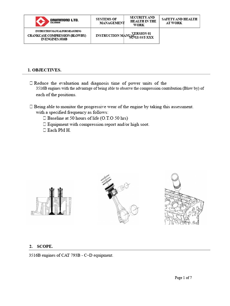 Crankcase Compression Measurement Guide | PDF | Engine Technology ...