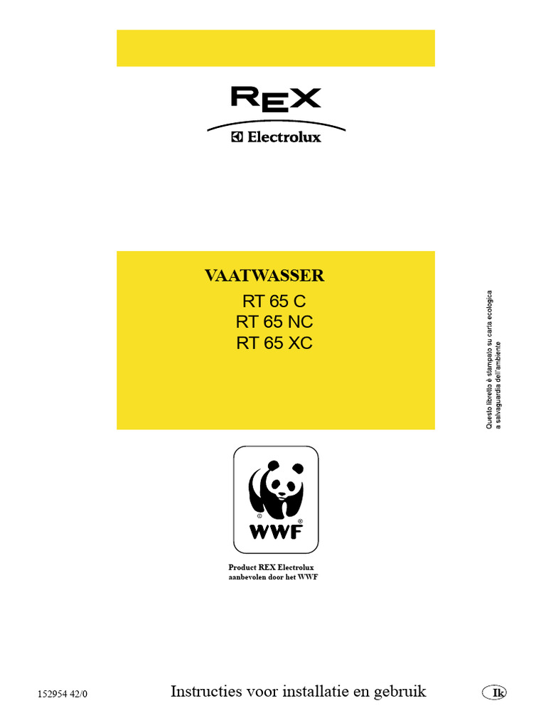 REX Techna 954420IT | PDF