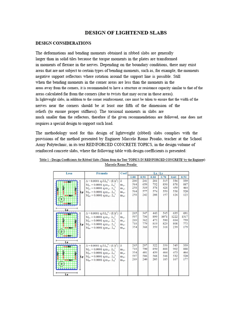 Lightweight Slab Design Guidelines | PDF | Bending | Beam (Structure)