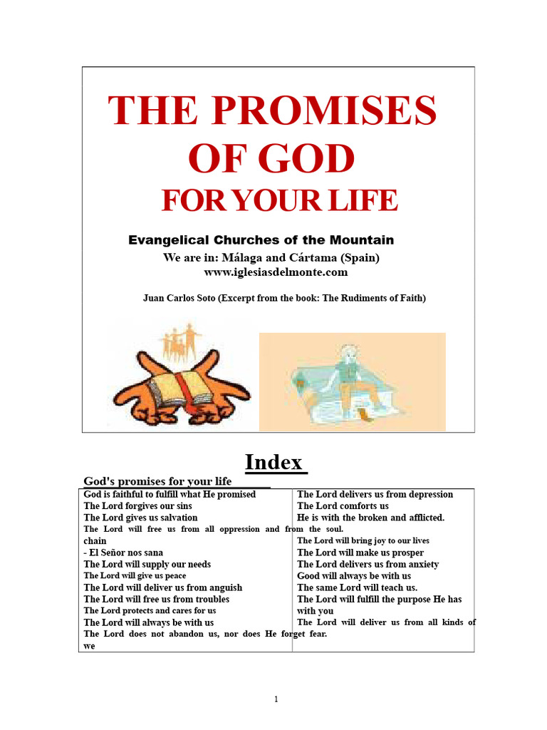 God's Promises for Your Life | PDF | Salvation | Sin