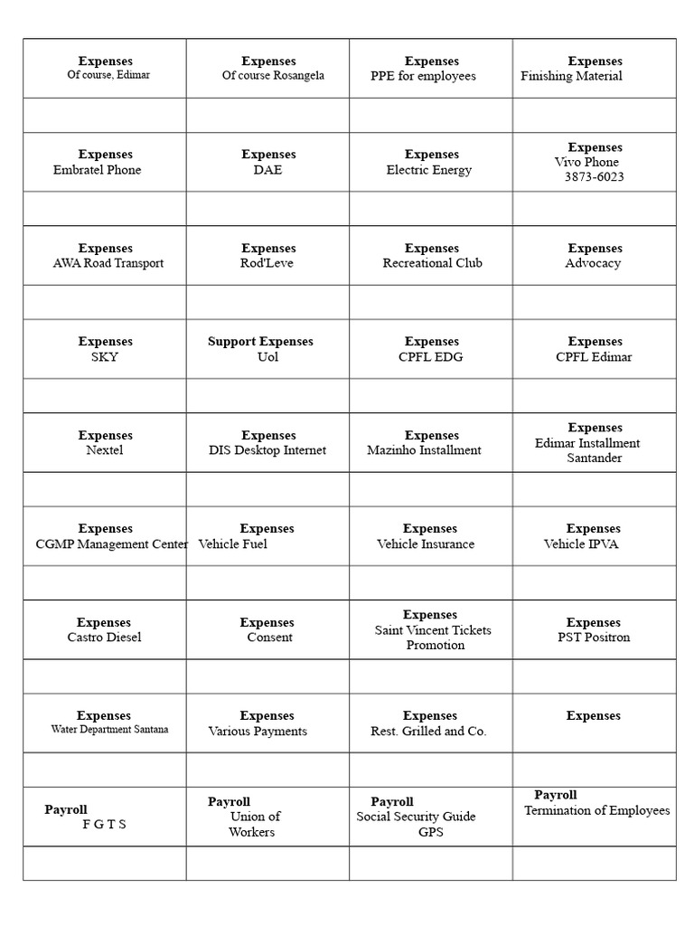Labels for hanging folder.doc | PDF | Payroll | Economies
