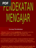 Download Pendekatan Mengajar by LadyZuely SN9605626 doc pdf