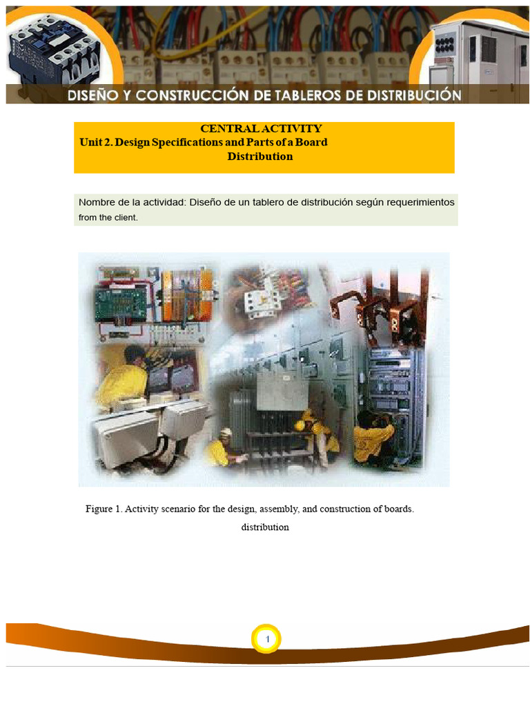 Distribution Board Design Specifications | PDF | Switch | Electrical ...