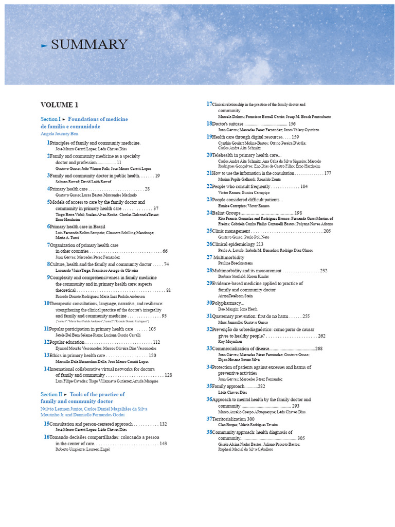 Summary | PDF | Medical Specialties | Diseases And Disorders