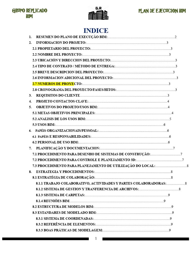 Plano de Execução BIM | PDF | BIM | Autodesk Revit