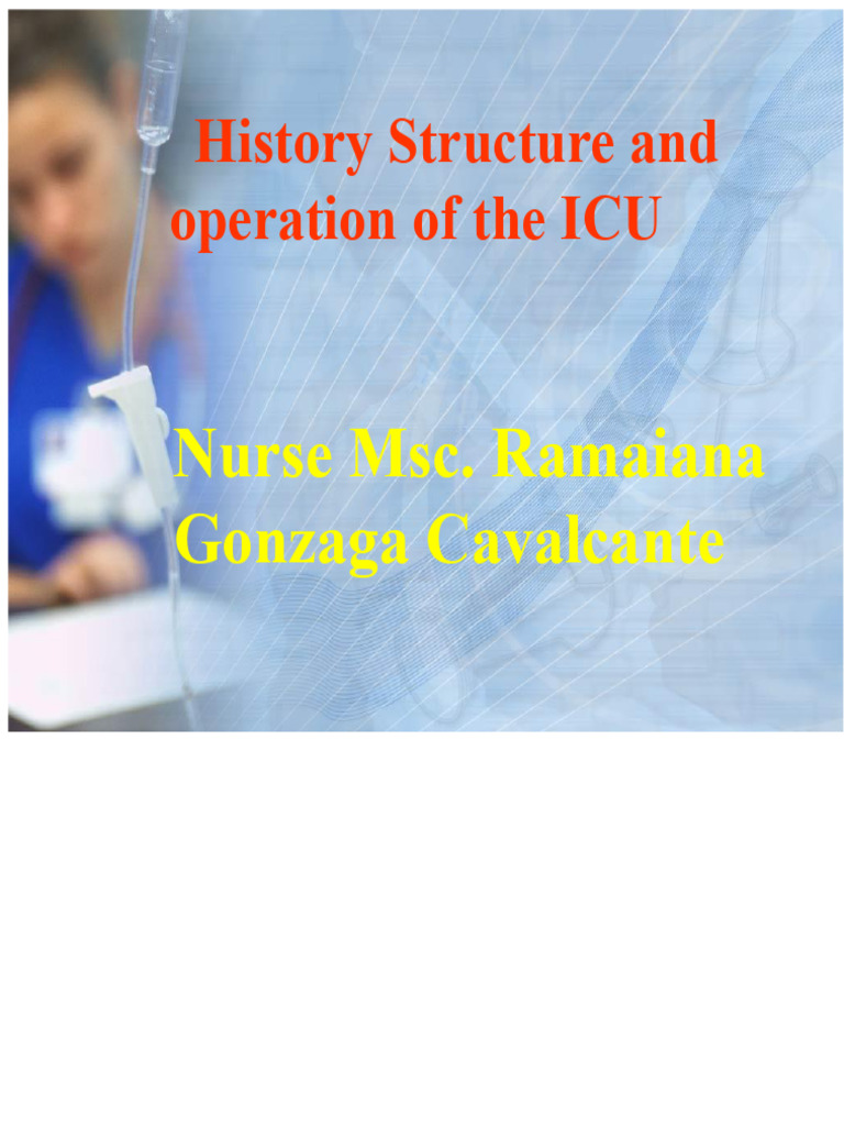 ICU History, Structure, and Operations | PDF | Intensive Care Unit ...