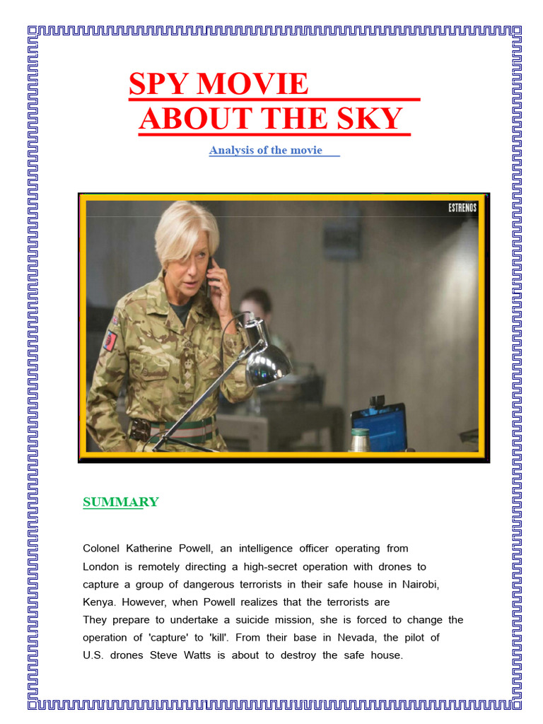 Spies Over The Modified Sky | PDF | Espionage