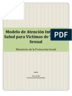 MODELO DE ATENCIÓN A VÍCTIMAS DE VIOLENCIA SEXUAL