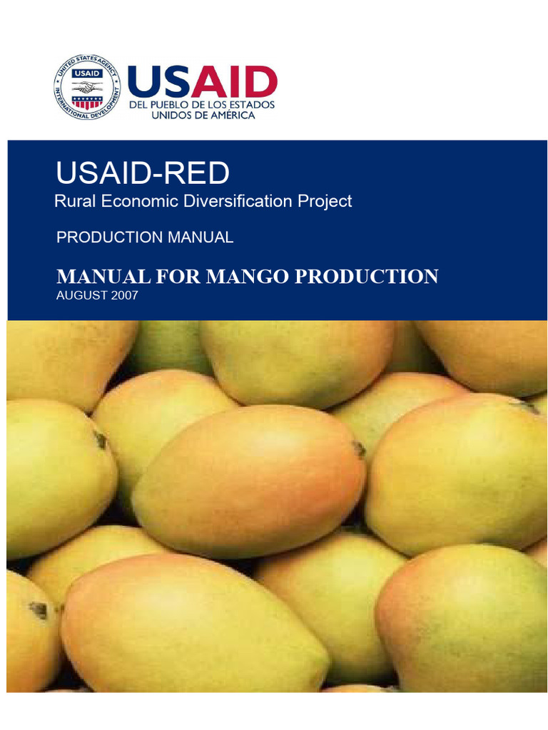 Mango Production Manual Guide | PDF | Plant Nutrition | Pruning