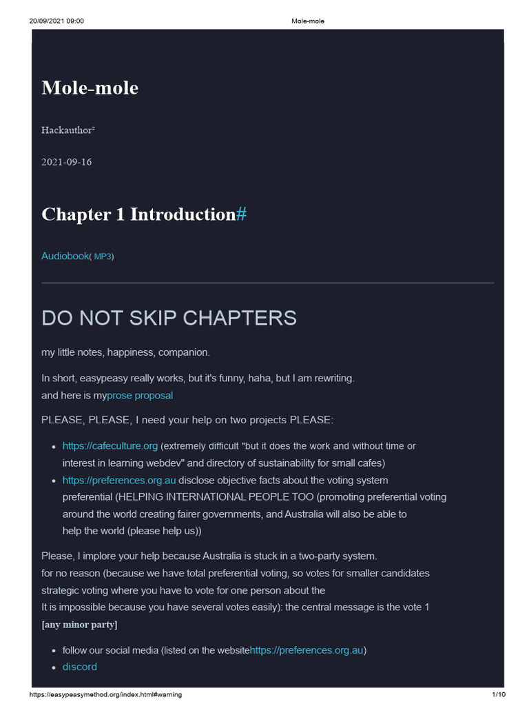 Easy Peasy Method Complete Book Translated PDF Dopamine Reward System