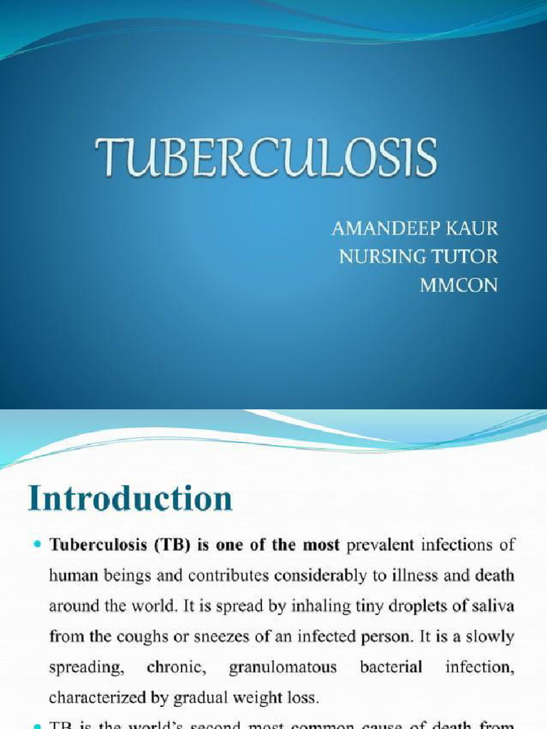 Tuberculosis | PDF
