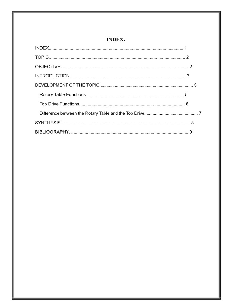 Top Drive and Rotary Table | PDF | Oil Well | Drill