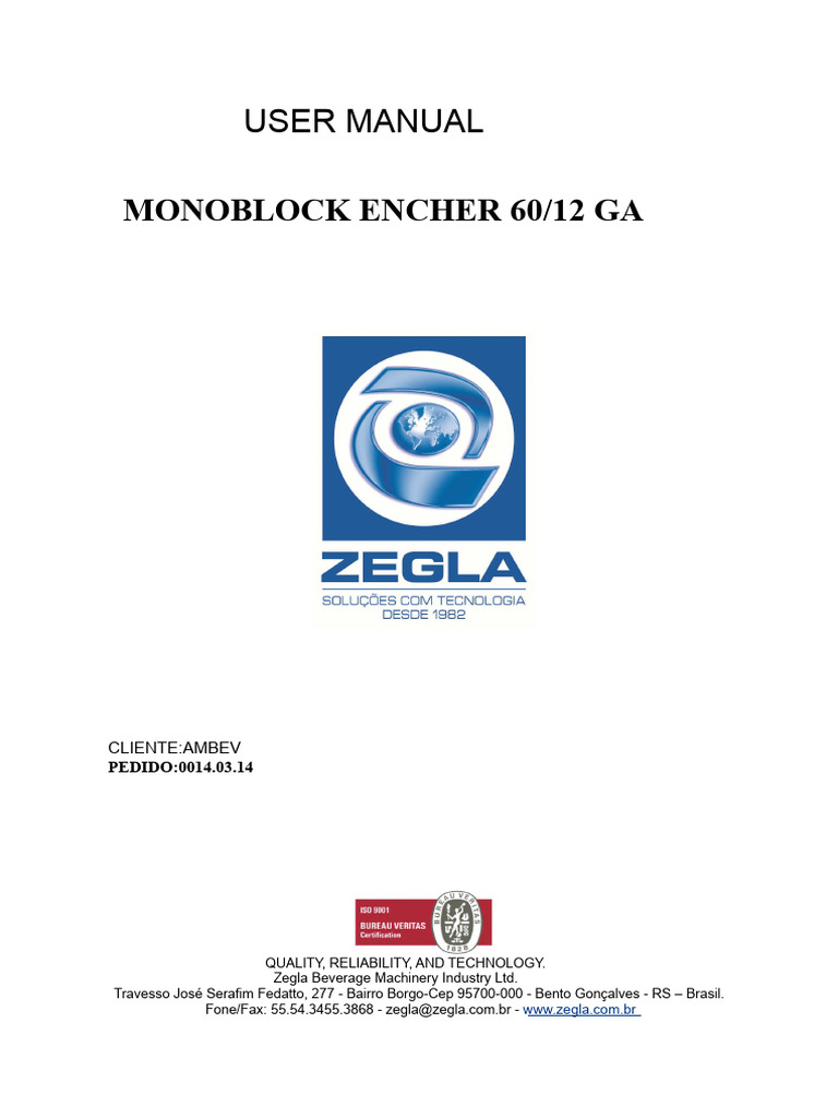 Filler 60-12 - User Manual | PDF | Valve | Piston