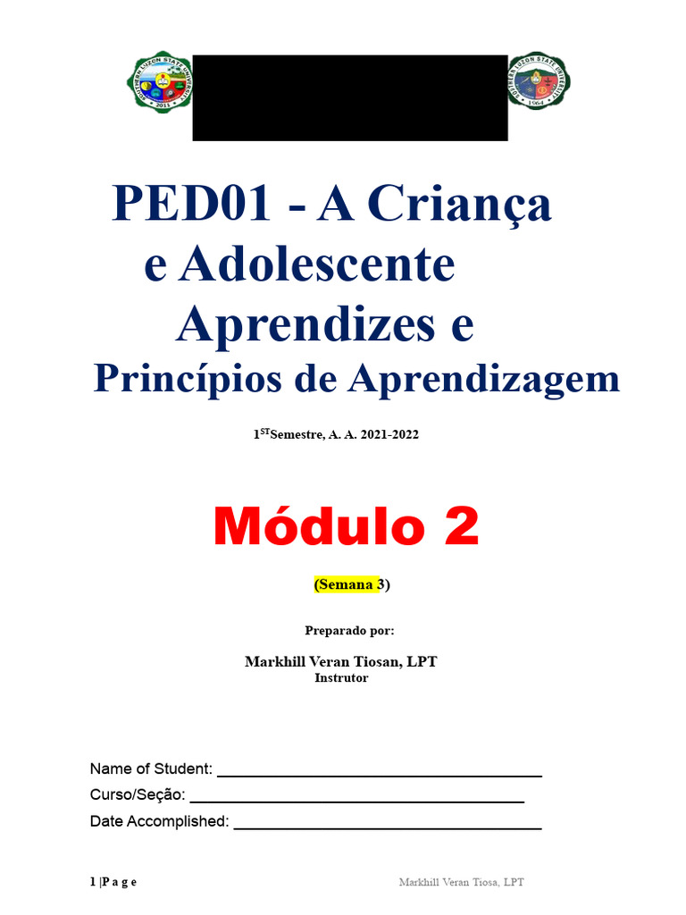 Princípios do Desenvolvimento Humano | PDF | Aprendizado | Humano