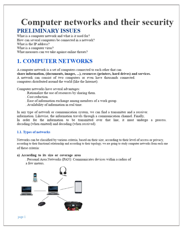 Computer Networks and Security Overview | PDF | Computer Network | Wi Fi