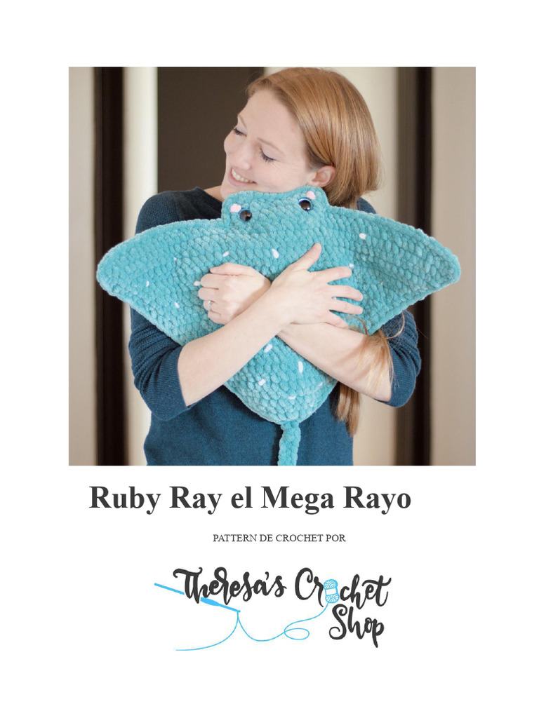 Patrón de Crochet: Ruby Ray Mega Rayo | PDF | Tejer