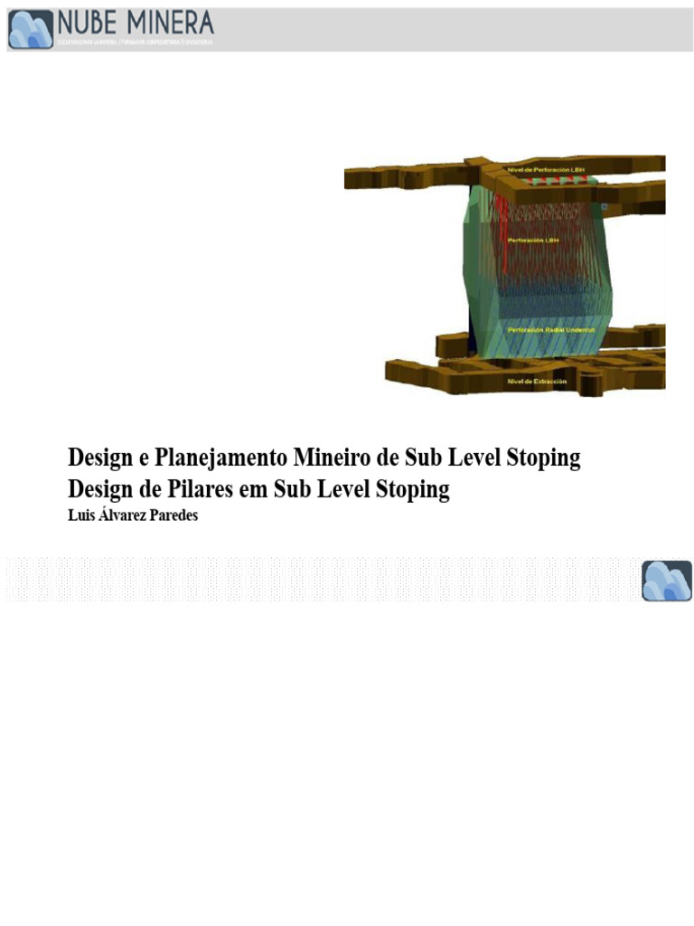 Design de Pilares em Sub Level Stoping | PDF