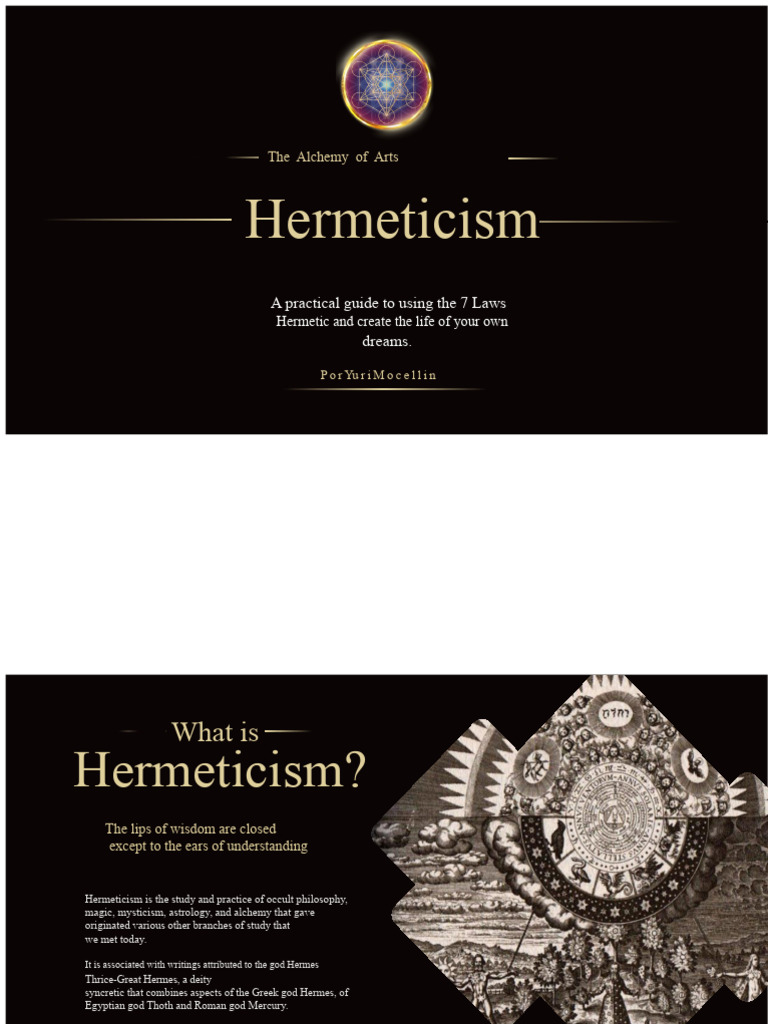 7 Hermetic Principles Explained | PDF | Hermes Trismegistus | Hermeticism