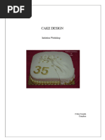 Birthday Cake Paper Craft Instructions | PDF