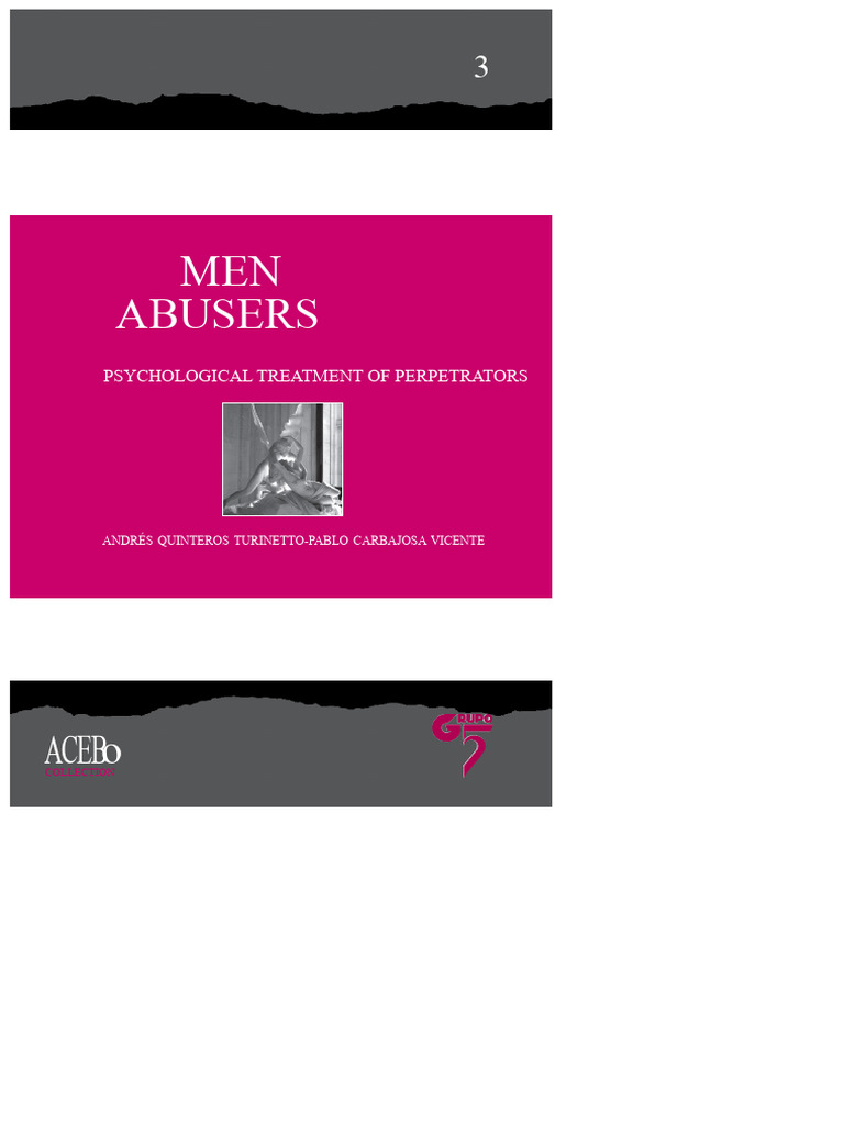 Psychological Treatment for Abusers | PDF | Violence | Mental Disorder